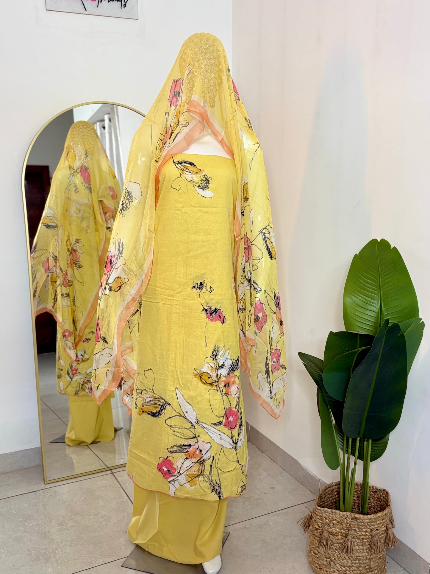 Pure Cotton Unstitched Suit