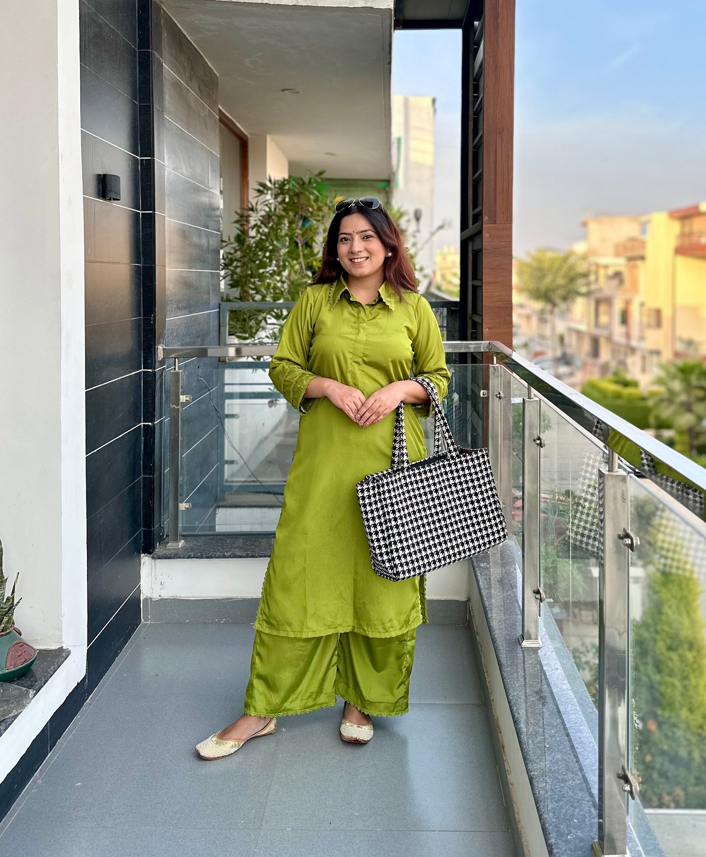 Plain Pakistani Kurta Set