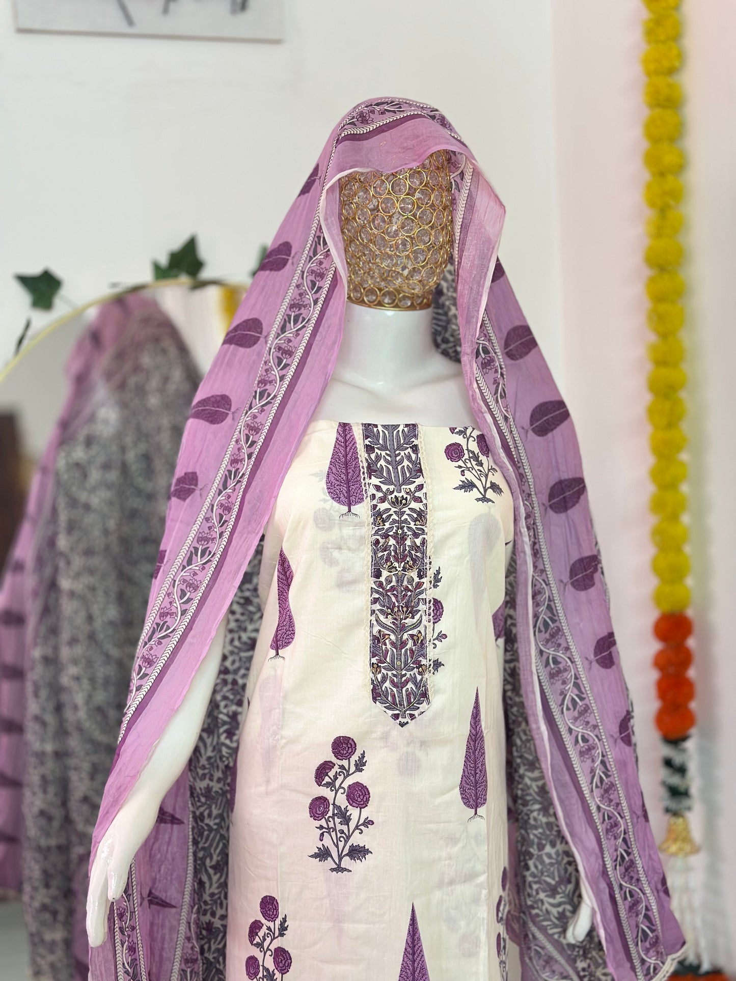 Pure Cambric Unstitched Suit