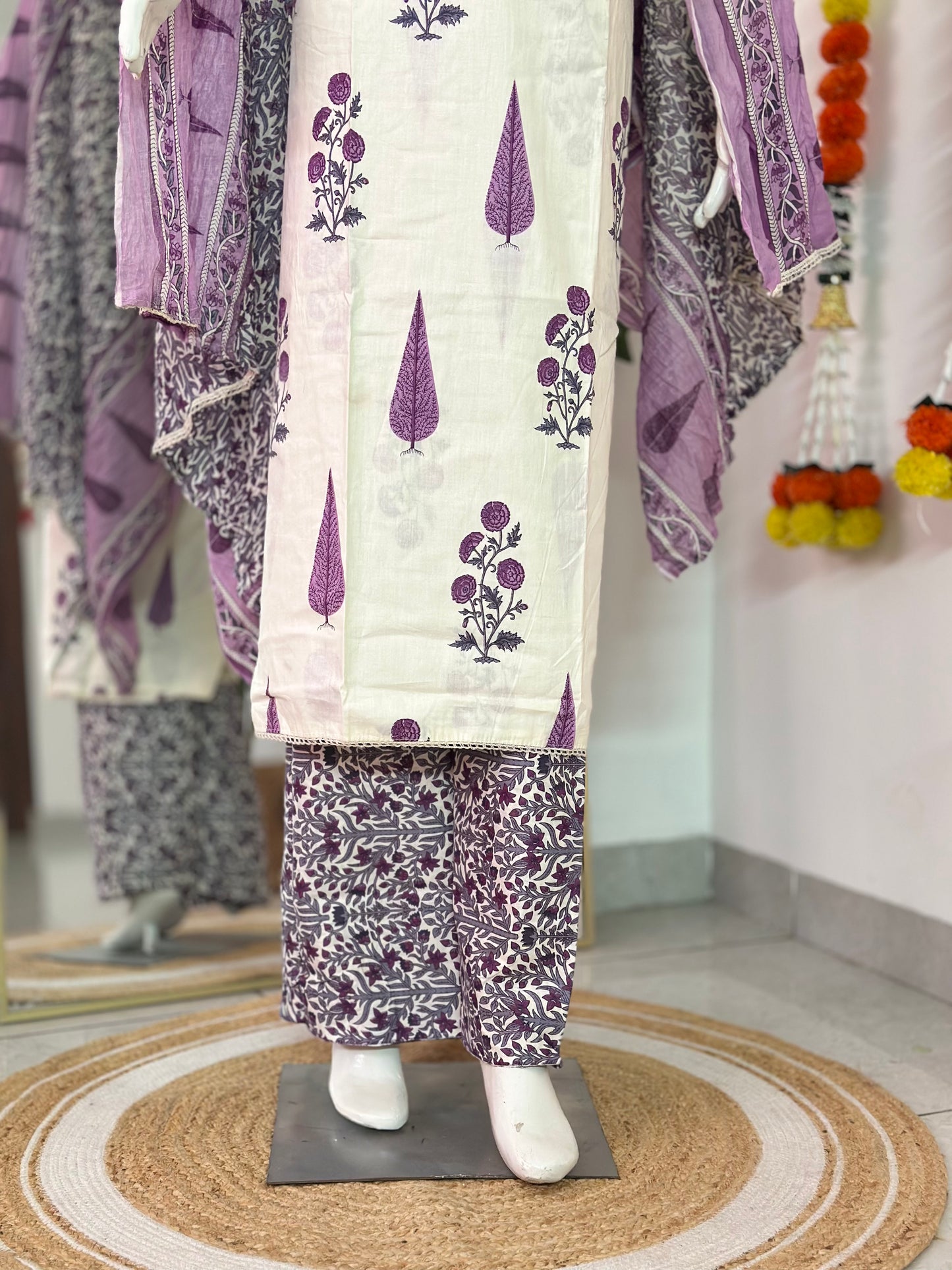 Pure Cambric Unstitched Suit