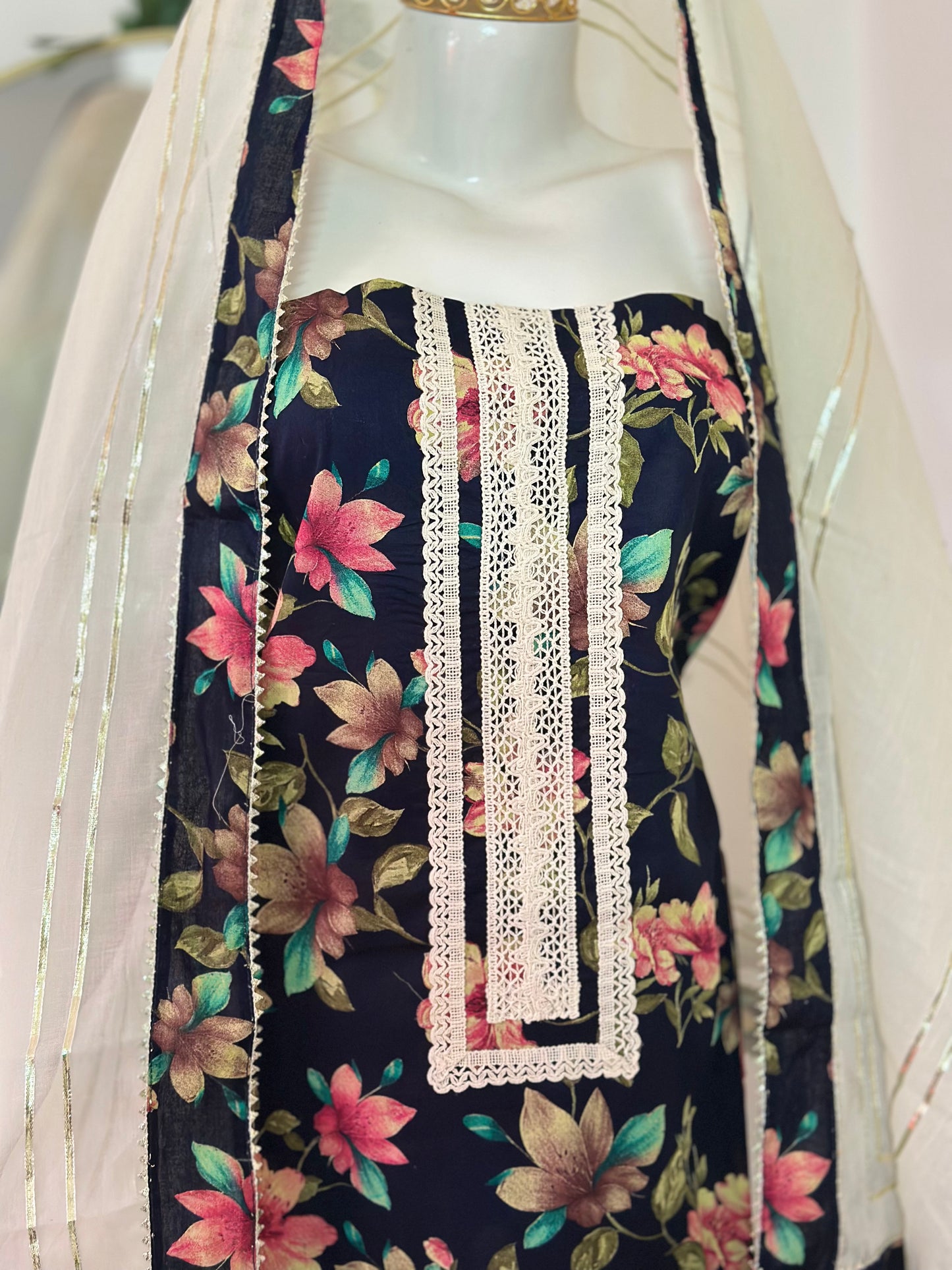 Jaipur Cotton Unstitched Suit