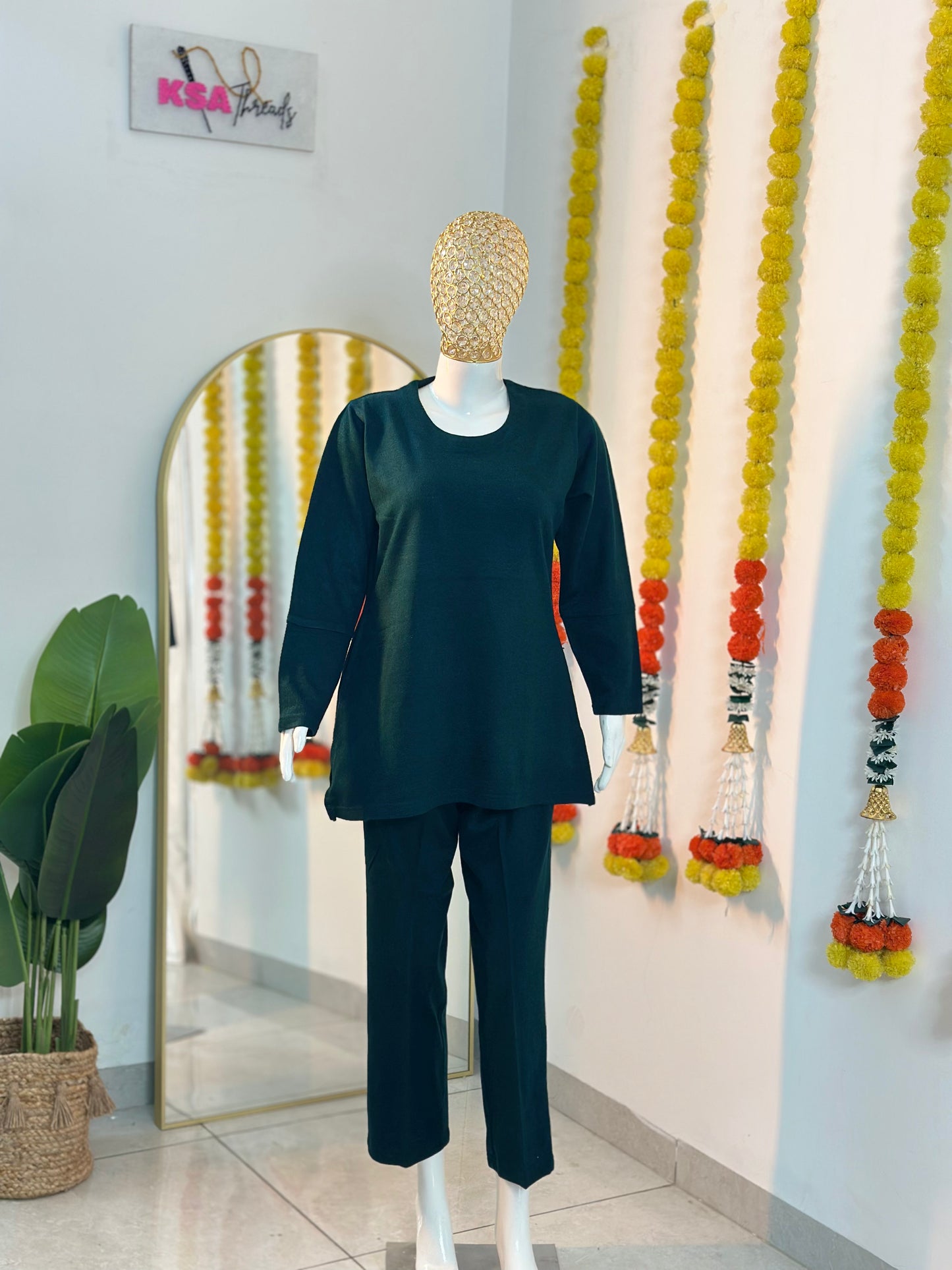 Kashmiri Cape Co-ord Set