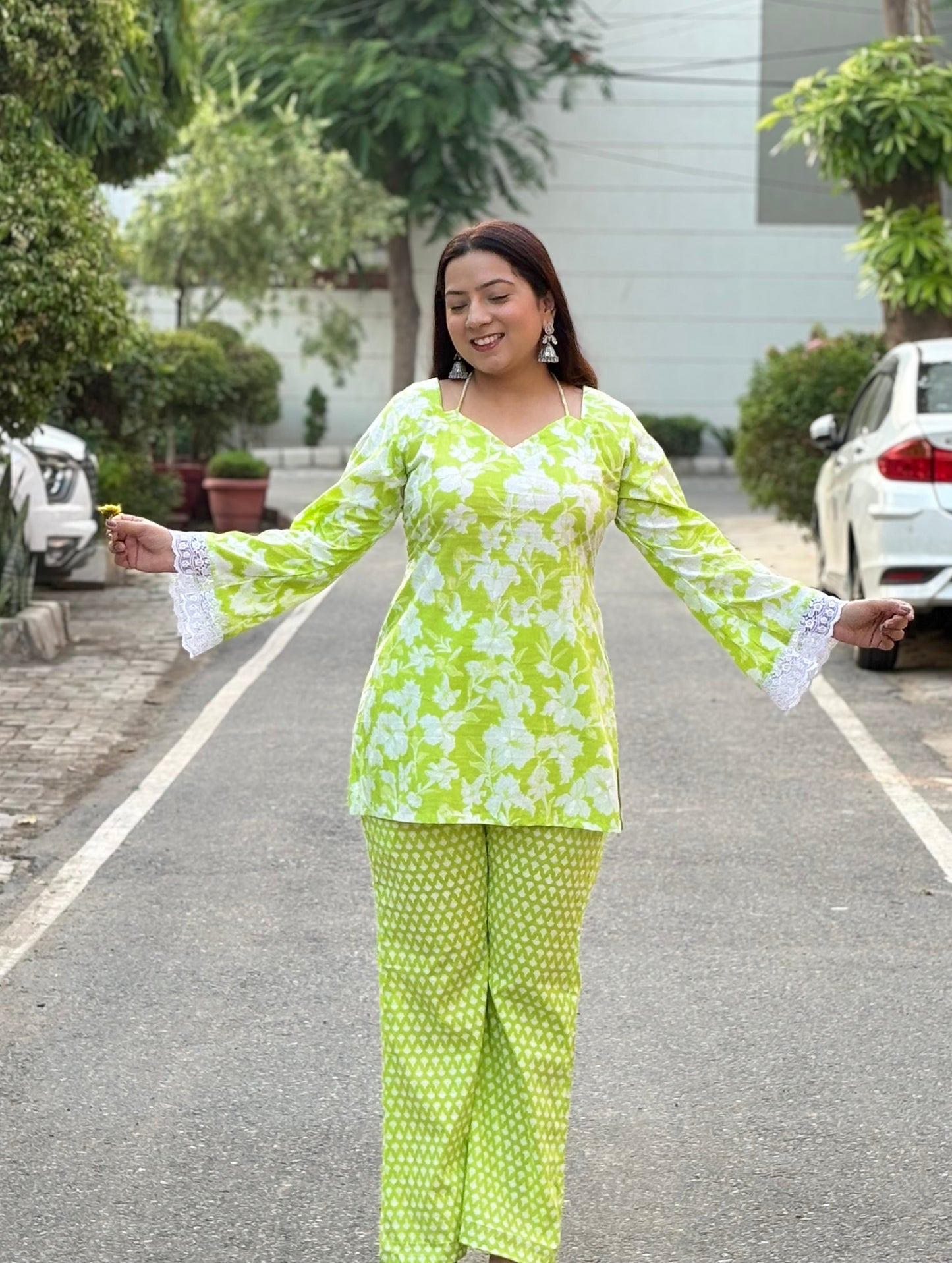 Leheriya Printed Coord Set