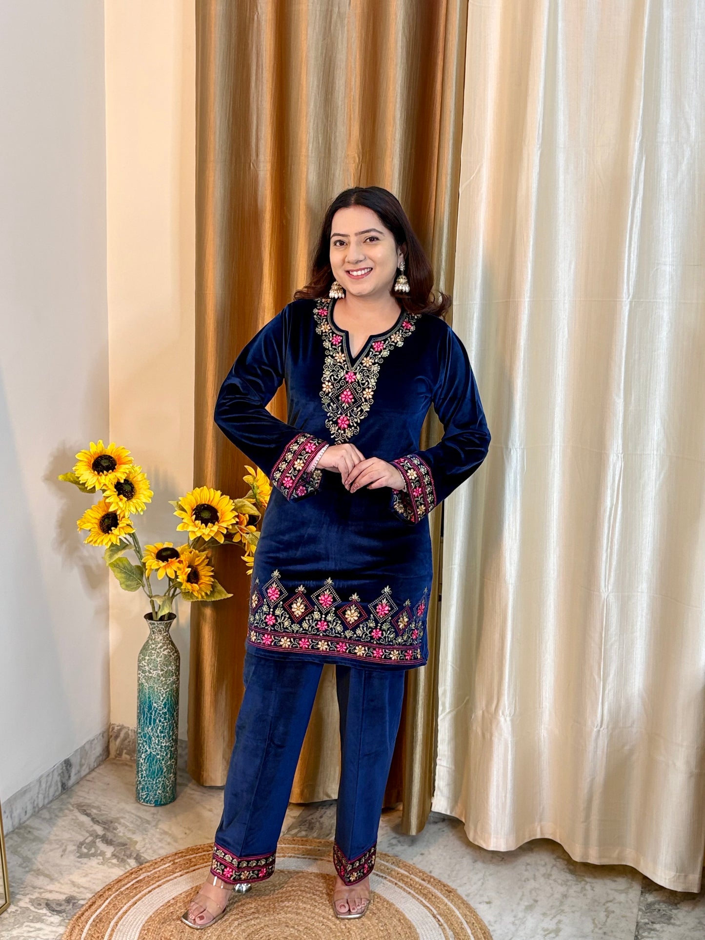 Nayab Festive Velvet Coord