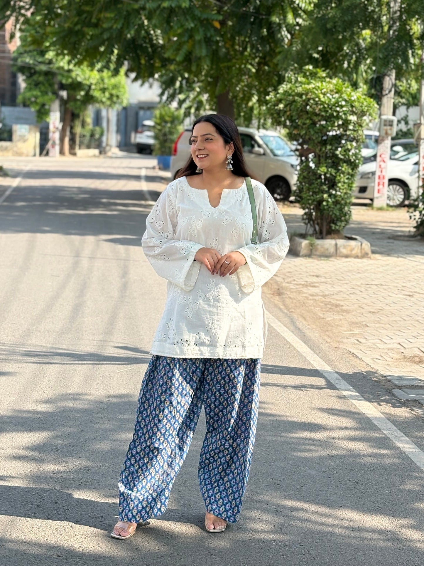Aaina Chikan Farshi Salwar Coord