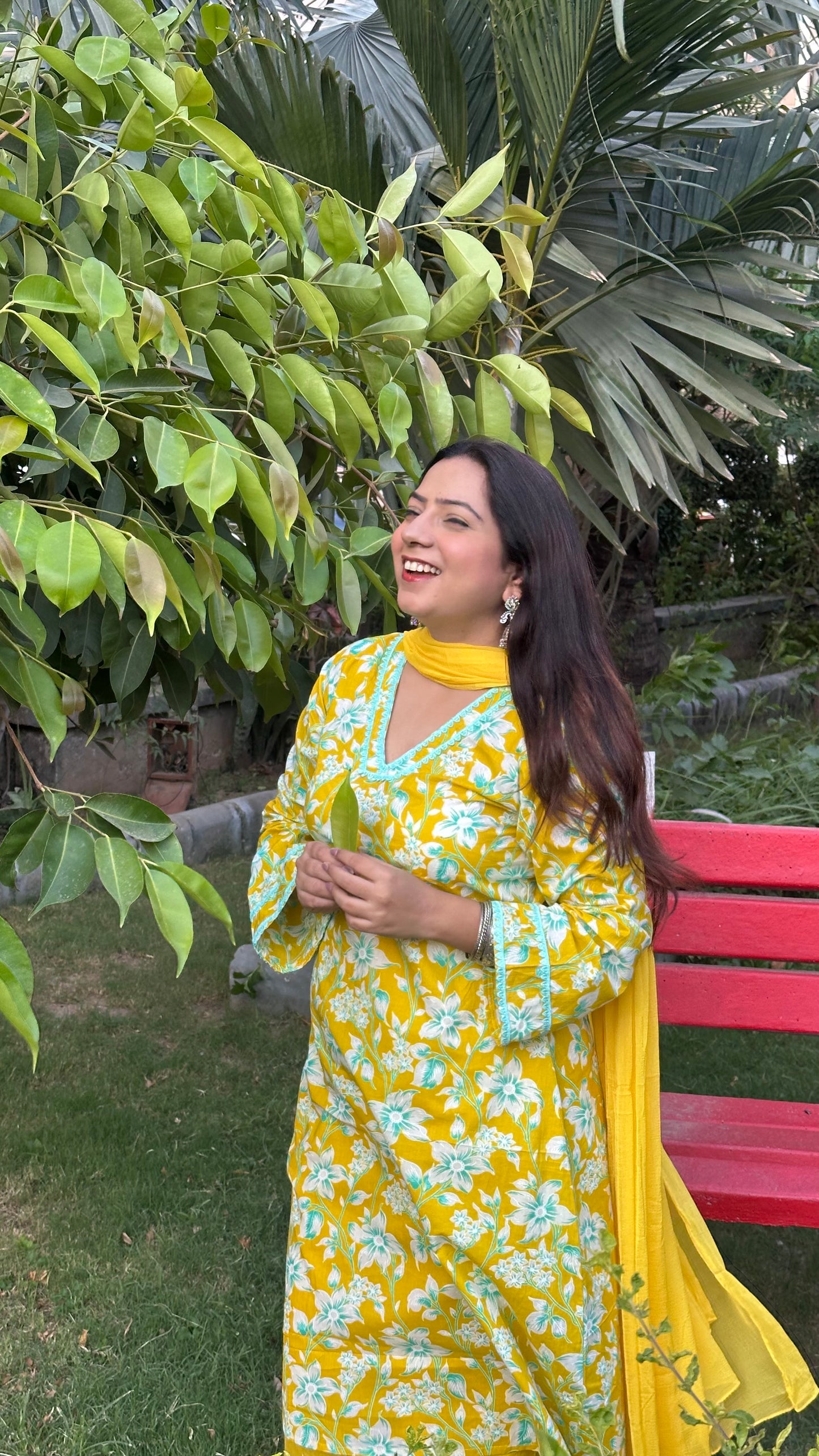 Surajmukhi A Shape Suit Set