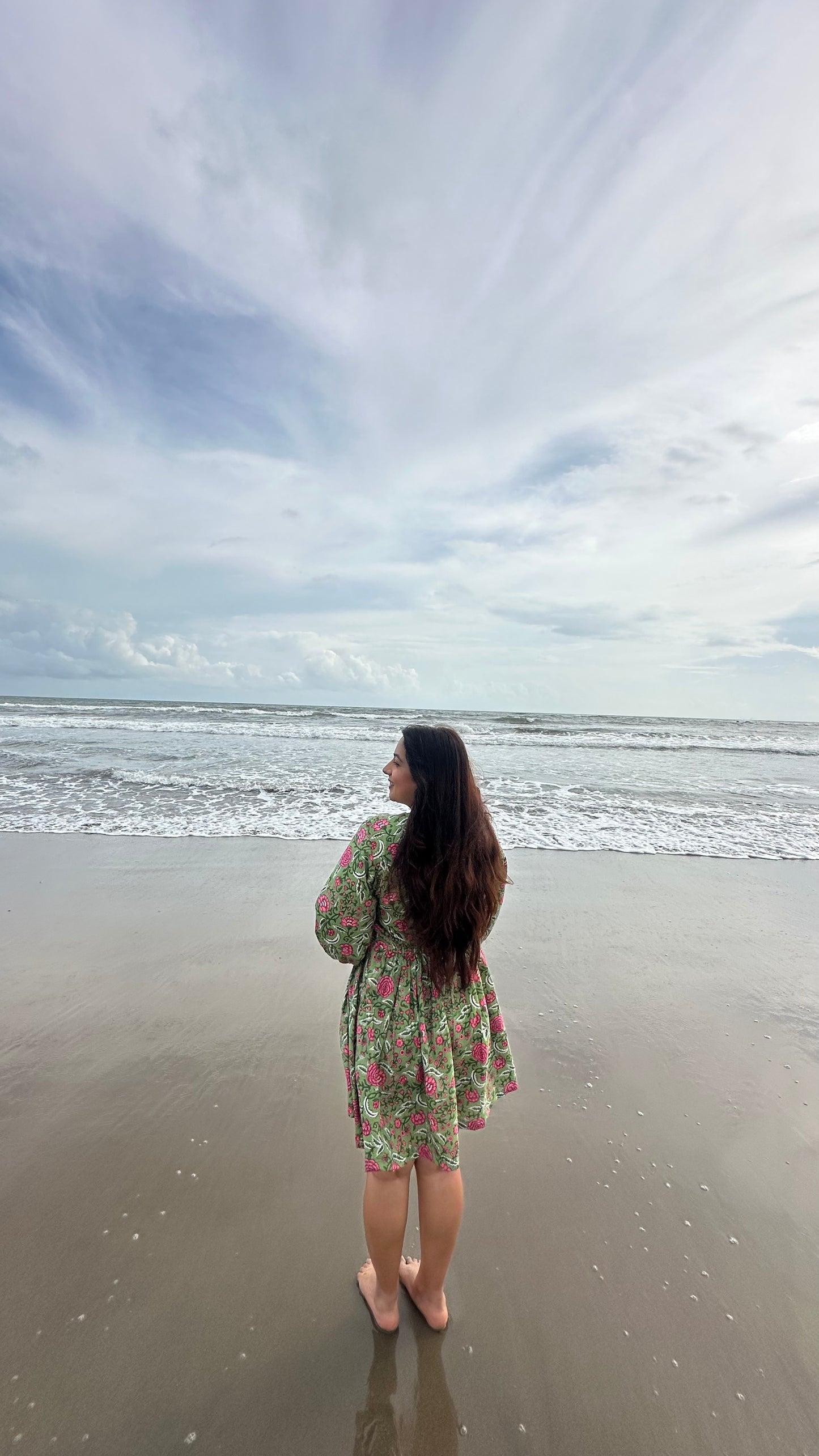 Gulnaar Bloom Short Dress