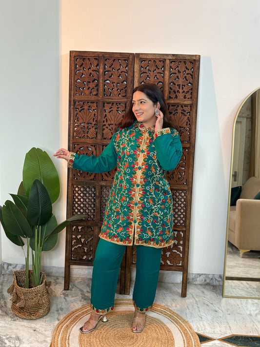 Afreen Kashmiri Aari Coord Set