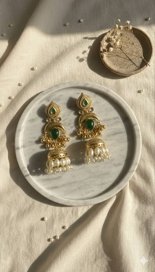 Mehreen Teardrop Jhumka