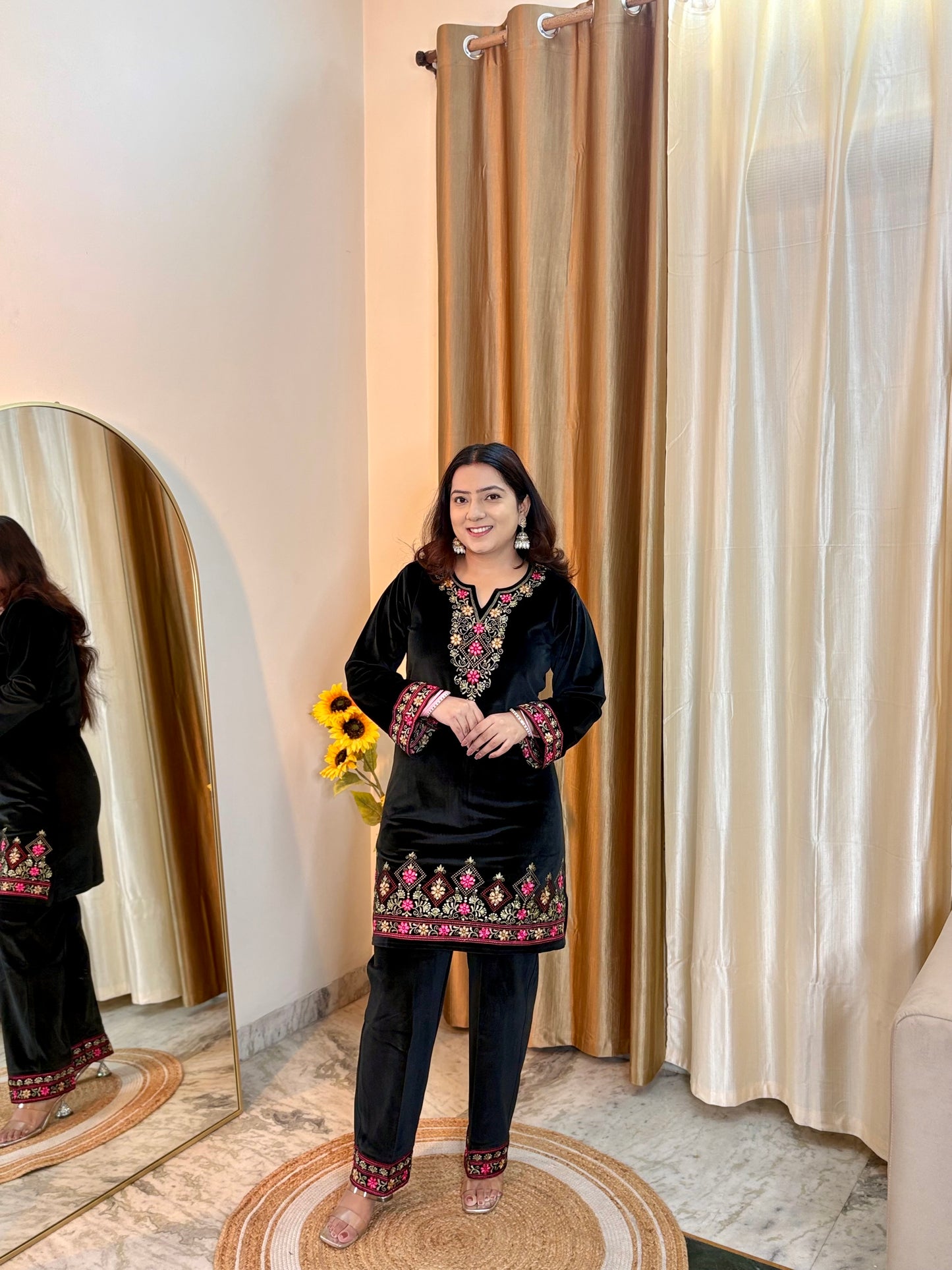 Nayab Festive Velvet Coord