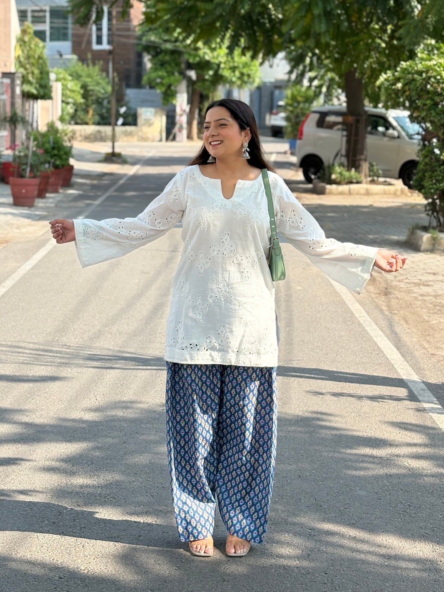 Aaina Chikan Farshi Salwar Coord