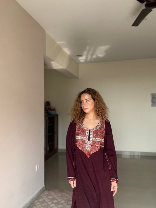 Mehroob Woollen Pheran Coord