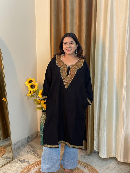 Tilla Work Kashmiri Pheran