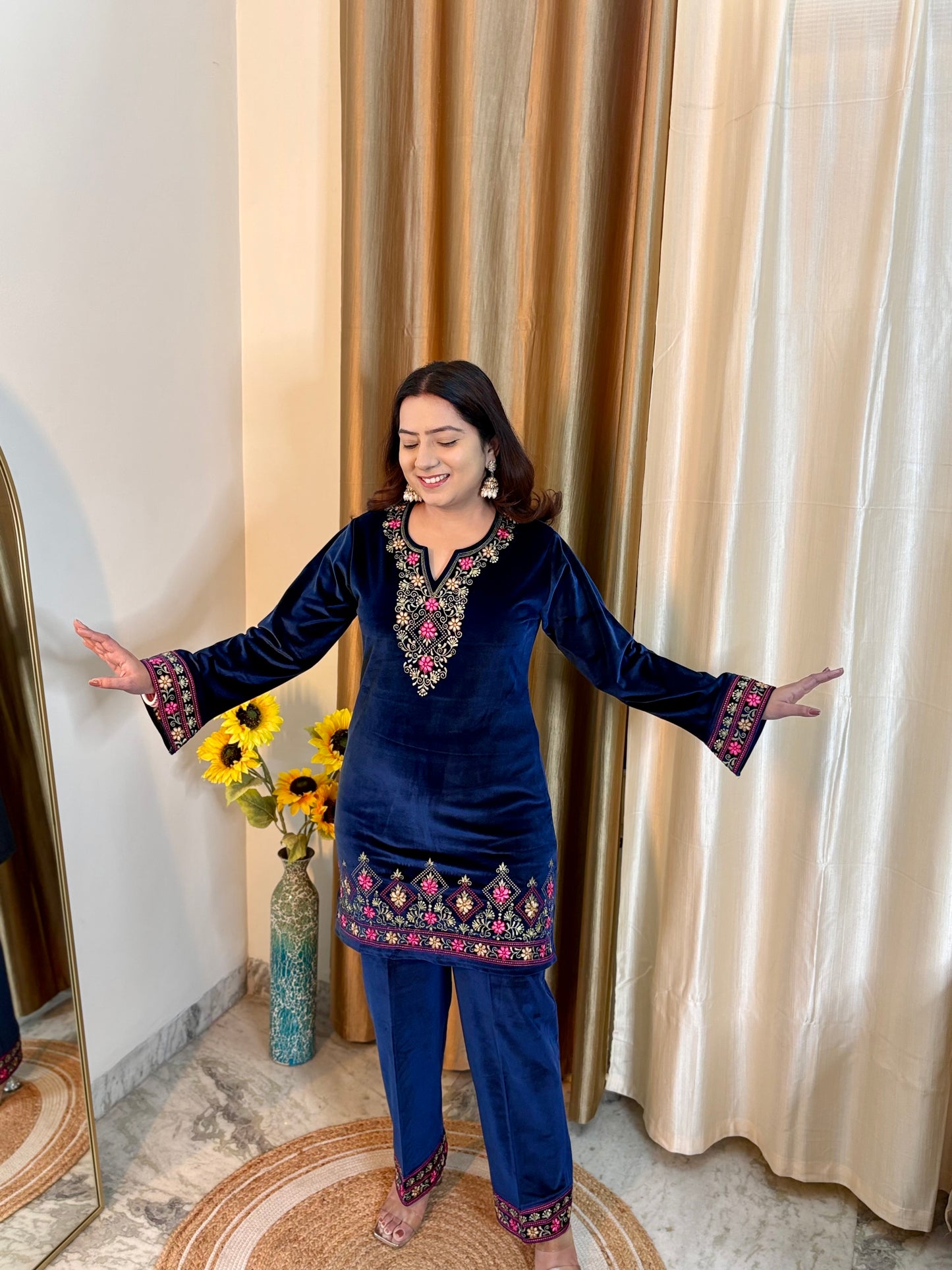 Nayab Festive Velvet Coord