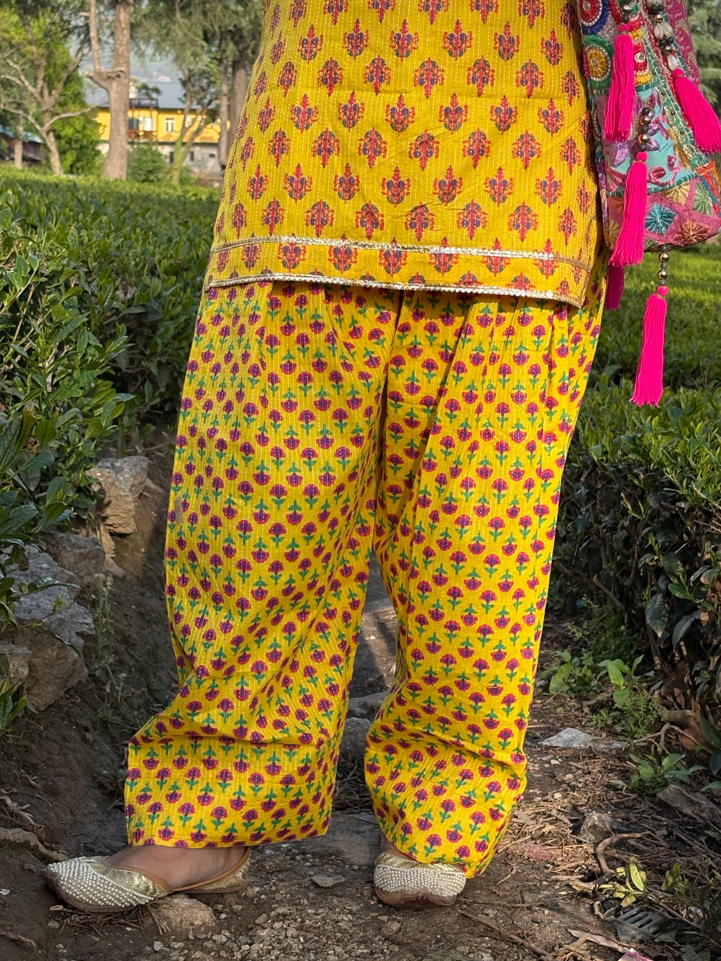 Kesariya Farshi Salwar Coord