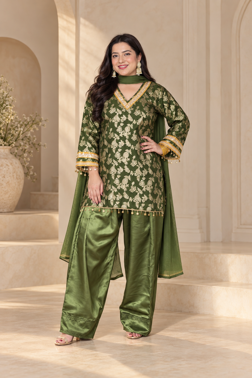 Green Suit