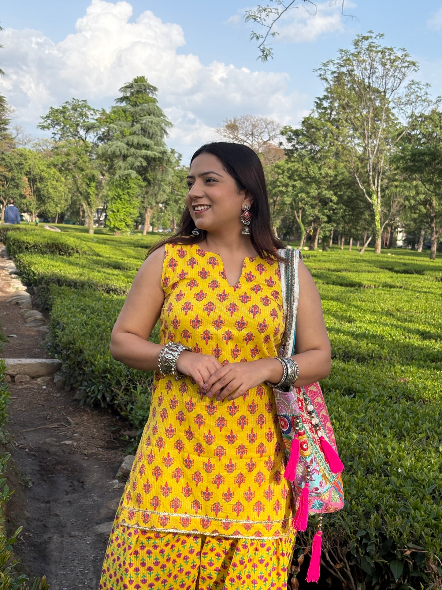 Kesariya Farshi Salwar Coord