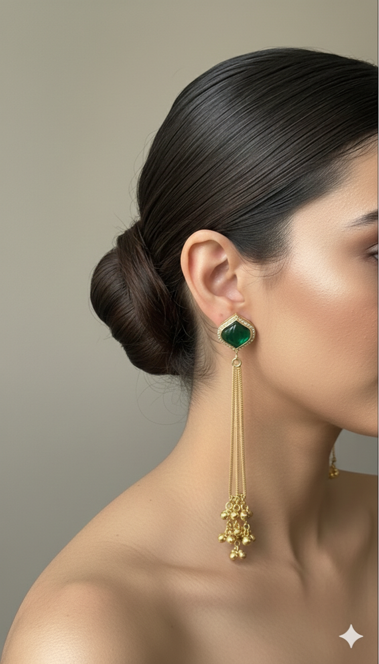 Tassel Long Kashmiri Jhumka