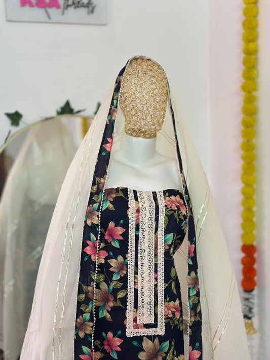 Jaipur Cotton Unstitched Suit
